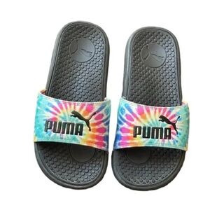 Puma Colorful Tie-Dye Slide Sandals